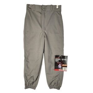 Franklin Sports Baseball Softball Pants Youth Small Gray NWT
